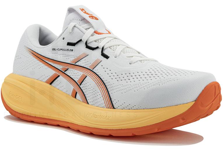 Asics Gel-Cumulus 28, chaussure de running confortable pour débutant
